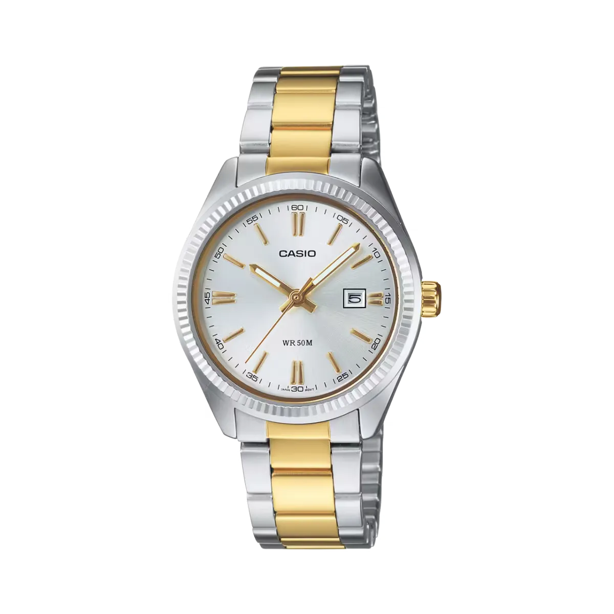 Orologio Casio da Donna Classico Bi-Colore Serie LTP-1302 | LTP-1302PSG-7AV - OROLOGIO