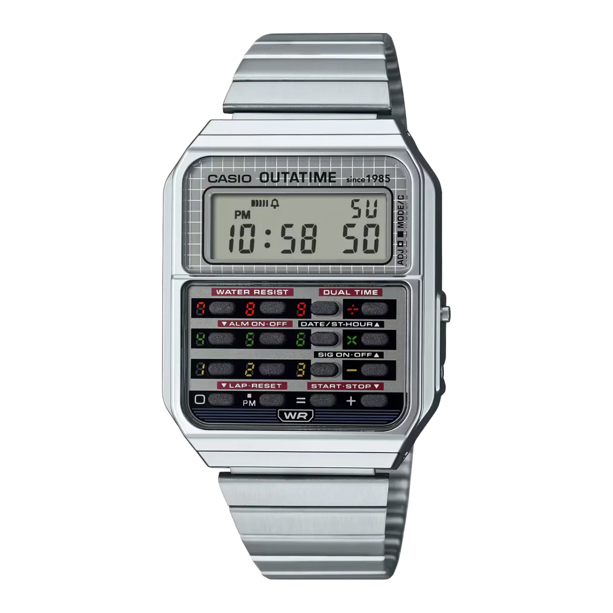 Orologio Casio Vintage CA-500 x Ritorno al Futuro | Edizione Limitata CA-500WEBF-1A - OROLOGIO