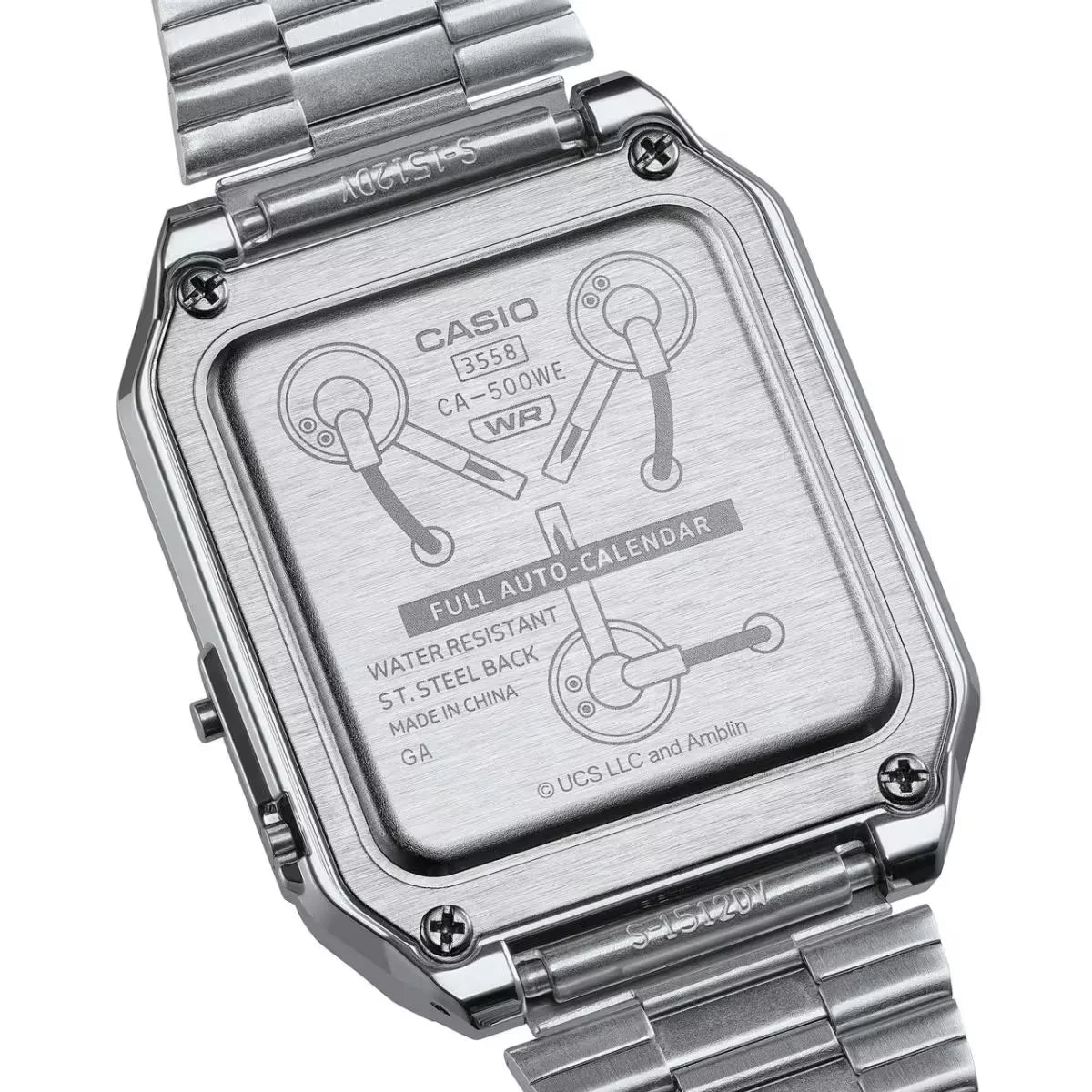 Orologio Casio Vintage CA-500 x Ritorno al Futuro | Edizione Limitata CA-500WEBF-1A - OROLOGIO