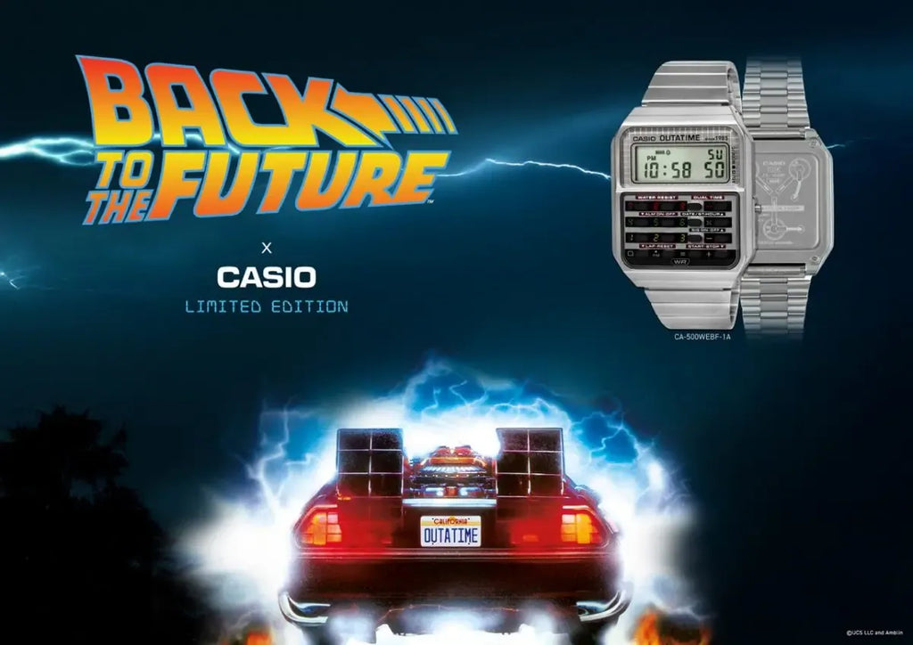 Orologio Casio Vintage CA-500 x Ritorno al Futuro | Edizione Limitata CA-500WEBF-1A - OROLOGIO