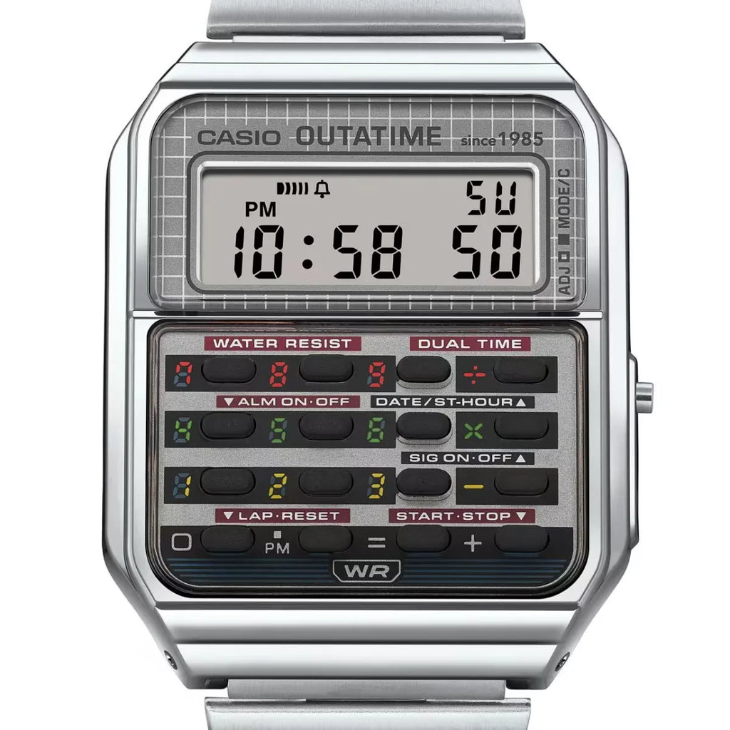 Orologio Casio Vintage CA-500 x Ritorno al Futuro | Edizione Limitata CA-500WEBF-1A - OROLOGIO