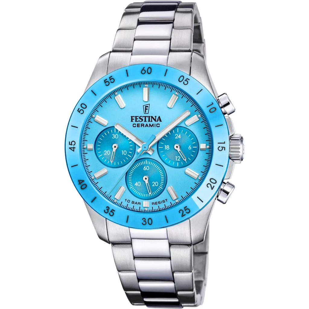 Orologio Ceramic Azzurro - OROLOGIO