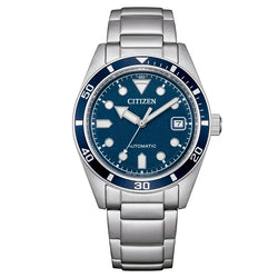 Orologio Citizen Automatico NJ0228-51L – Acciaio 38mm Quadrante Blu - OROLOGIO