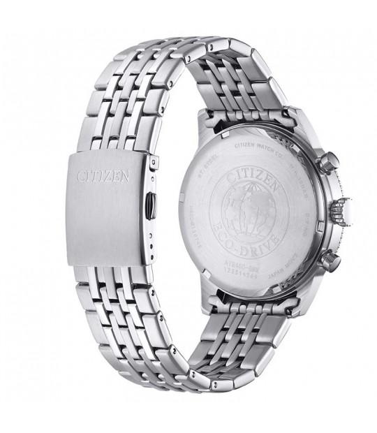 Orologio Citizen Eco-Drive Cronografo Aviator 43mm Blu da Uomo