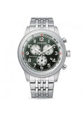 Orologio Citizen Eco-Drive Cronografo Aviator 43mm Blu da Uomo