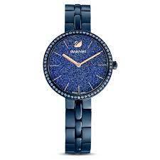 Orologio Cosmopolitan Fabbricato in Svizzera, Bracciale di metallo, Blu, Finitura blu