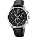 OROLOGIO CRONOGRAFO FESTINA TIMELESS F20286 / 4 NERO, PELLE, UOMO