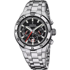 OROLOGIO DA UOMO FESTINA CHRONO BIKE NERO CON CINTURINO IN ACCIAIO F20670/6