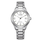 Orologio Donna Citizen Eco-Drive FE6121-67A Lady Sporty – Acciaio e Quadrante Bianco - OROLOGIO