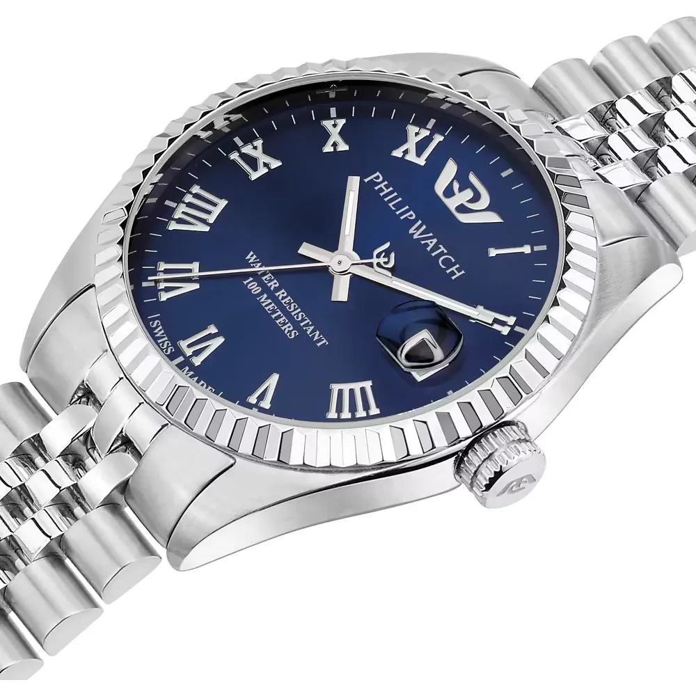 Orologio Donna Philip Watch Caribe in Acciaio 35mm - Swiss Made - R8253597585 - OROLOGIO