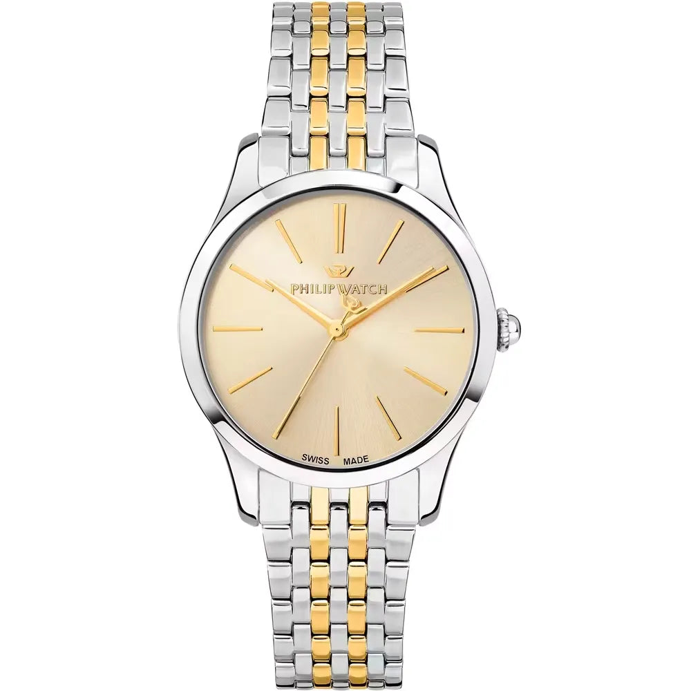 Orologio Donna Philip Watch Grace Bicolore (Oro/Argento) - R8253208527 - OROLOGIO