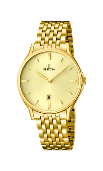 OROLOGIO FESTINA ,ACCIAIO DI COLORE DORATO