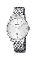 OROLOGIO FESTINA ,ACCIAO CLASSICO ,COLORE ARGENTO