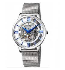 OROLOGIO FESTINA AUTOMATIC F20534/1 ARGENTO CINTURINO ACCIAIO, UOMO