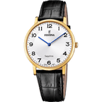 OROLOGIO FESTINA BLANCO CINGHIA PELLE, UOMO