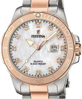 OROLOGIO FESTINA BOYFRIEND COLLECTION F20505/1 MADREPERLA CINTURINO ACCIAIO, DONNA
