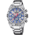 OROLOGIO FESTINA CHRONO BIKE F20543/1 GRIGIO ARGENTO CINTURINO IN ACCIAIO, UOMO