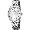 OROLOGIO FESTINA CLASSICS F16748/1 BIANCO BRACCIALE IN ACIAIO, DONNA