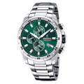 OROLOGIO FESTINA COLLEZIONE CHRONO SPORT F20463/3 COLORE VERDE, BRACCIALE IN ACCIAIO, UOMO