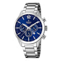 OROLOGIO FESTINA COLLEZIONE TIMELESS CRONOGRAFO F20343/7 COLORE BLU, BRACCIALE IN ACCIAIO, UOMO
