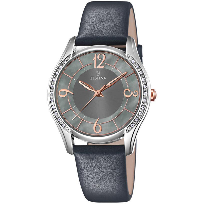 OROLOGIO FESTINA DA DONNA , IN PELLE BLU