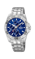 OROLOGIO FESTINA DA UNO IN ACCIAIO E QUADRANTE BLU
