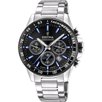 OROLOGIO FESTINA F20560/5 NERO CINTURINO IN ACCIAIO, UOMO