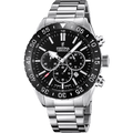 OROLOGIO FESTINA F20575/3 NERO CINGHIA ACCIAIO, UOMO