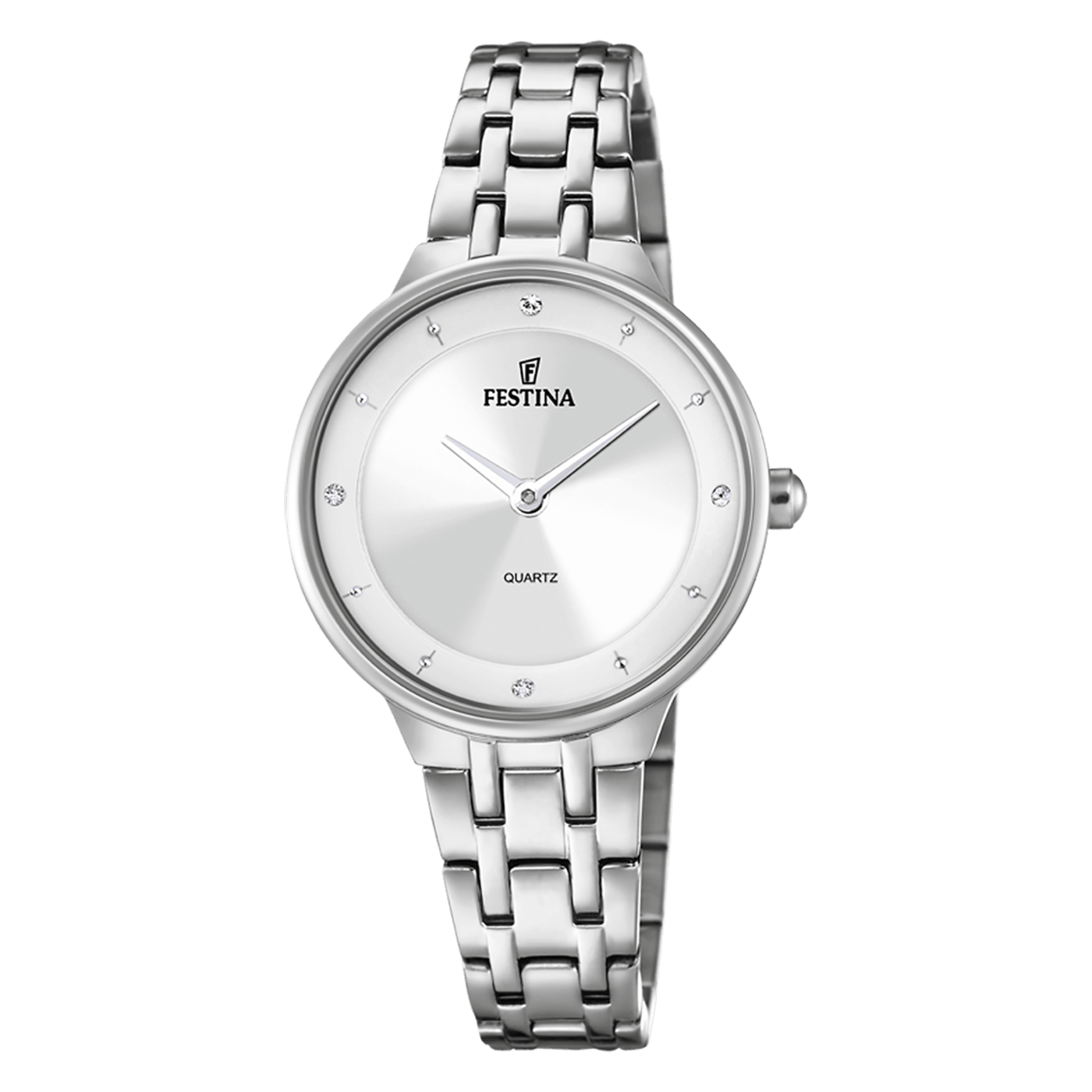 OROLOGIO FESTINA F20600/1 ARGENTO BRACCIALE IN ACIAIO, DONNA