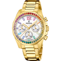 OROLOGIO FESTINA F20609/2 BLANCO CINGHIA ACCIAIO, DONNA