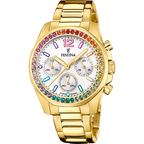 OROLOGIO FESTINA F20609/2 BLANCO CINGHIA ACCIAIO, DONNA