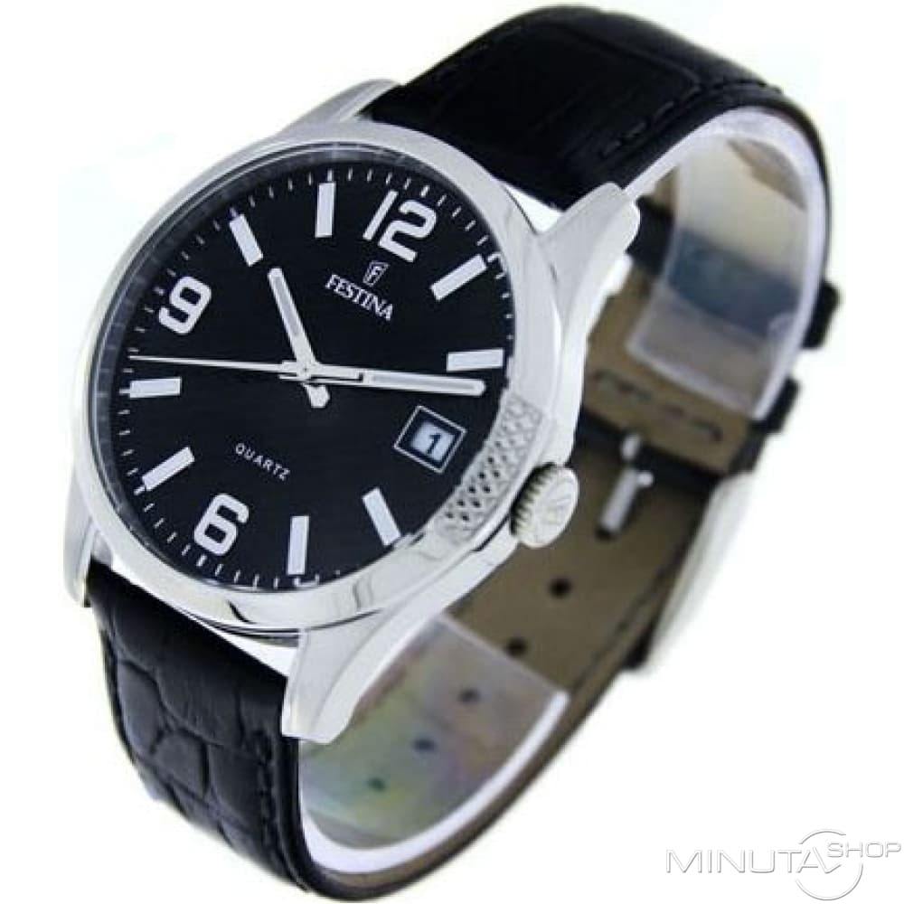 OROLOGIO FESTINA , IN PELLE NERO CLASSIC