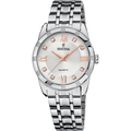 OROLOGIO FESTINA MADEMOISELLE F16940/B ARGENTO CON CINTURINO IN ACCIAIO, DONNA