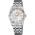 OROLOGIO FESTINA MADEMOISELLE F16940/B ARGENTO CON CINTURINO IN ACCIAIO, DONNA