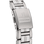 OROLOGIO FESTINA MULTIFUNZIONE COLLEZIONE F20445/4 BLU CINTURINO IN ACCIAIO, UOMO