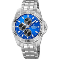 OROLOGIO FESTINA MULTIFUNZIONE COLLEZIONE F20445/4 BLU CINTURINO IN ACCIAIO, UOMO