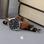 OROLOGIO FESTINA RETRO F20347/6 NERO CINTURINO IN PELLE, UOMO