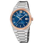 OROLOGIO FESTINA SWISS SWISS MADE AZZURO CINGHIA ACCIAIO INOSSIDABILE 316L, UOMO
