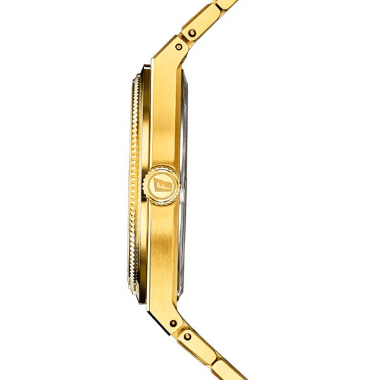 OROLOGIO FESTINA SWISS SWISS MADE BEIGE CINGHIA ACCIAIO INOSSIDABILE 316L, UOMO