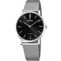 OROLOGIO FESTINA SWISS MADE F20014/3 NERO BRACCIALE IN ACIAIO, UOMO