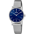 OROLOGIO FESTINA SWISS MADE F20015/2 BLU CINTURINO IN ACCIAIO, DONNA