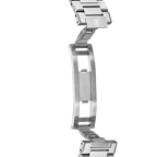 OROLOGIO FESTINA SWISS SWISS MADE NERO CINGHIA ACCIAIO INOSSIDABILE 316L, UOMO