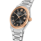 OROLOGIO FESTINA SWISS SWISS MADE NERO CINGHIA ACCIAIO INOSSIDABILE 316L, UOMO