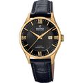 OROLOGIO FESTINA SWISS MADE NERO CINTURINO IN PELLE, UOMO