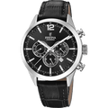 OROLOGIO FESTINA TIMELESS CHRONOGRAPH F20542/5 NERO CINTURINO IN PELLE, UOMO