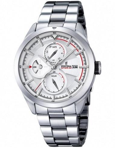 OROLOGIO FESTINA UOMO A QUARZO DI COLOR ARGENTO