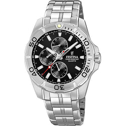 OROLOGIO FESTINA UOMO IN ACCIAIO QUADRANTE NERO