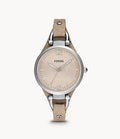 OROLOGIO FOSSIL , DONNA IN PELLE