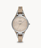 OROLOGIO FOSSIL , DONNA IN PELLE