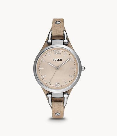 OROLOGIO FOSSIL , DONNA IN PELLE